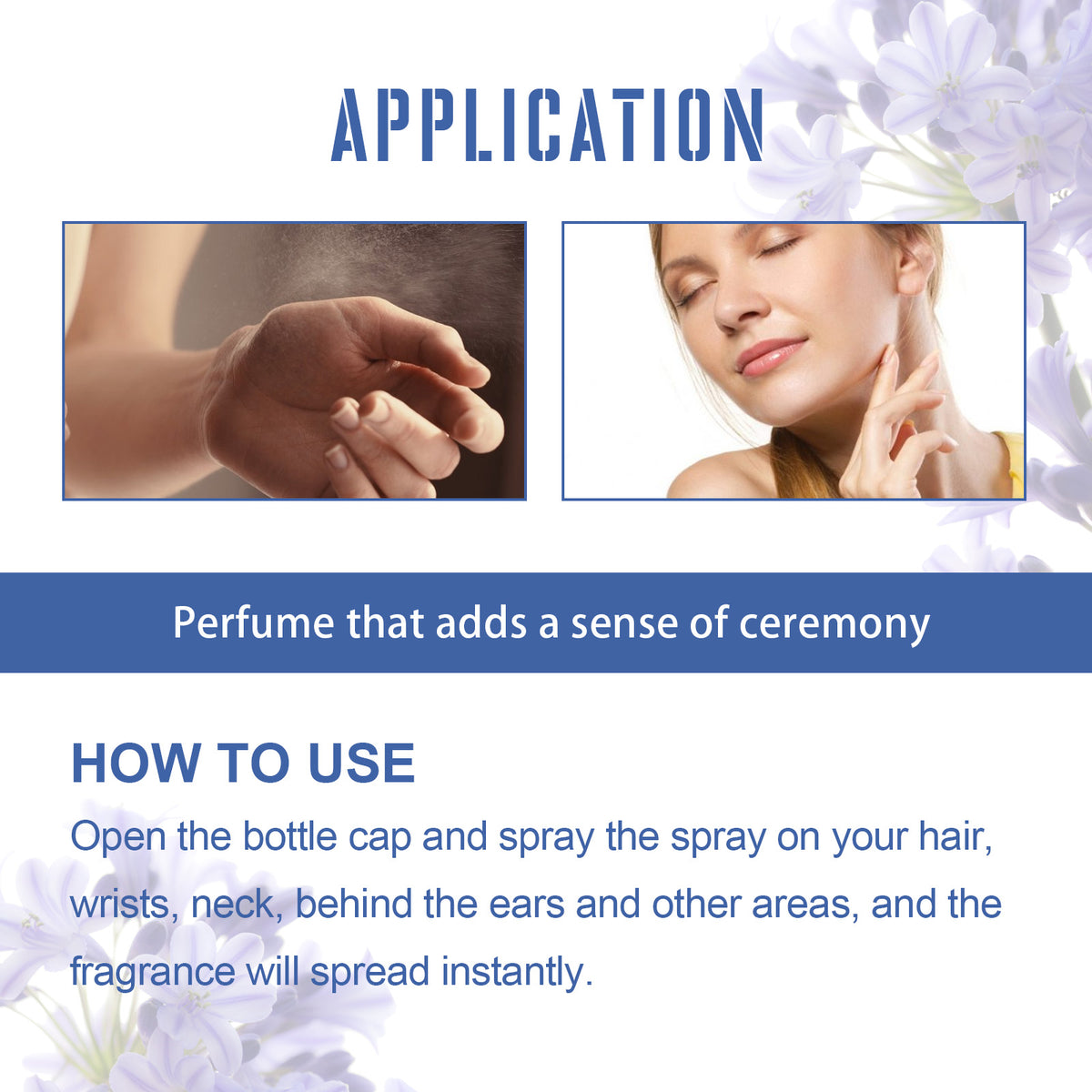 Violet Charm Perfume Spray