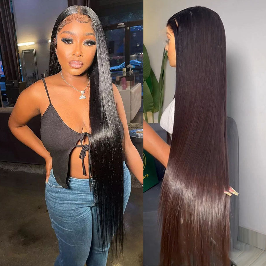 Glueless Wear & Go Straight Human Hair Wig