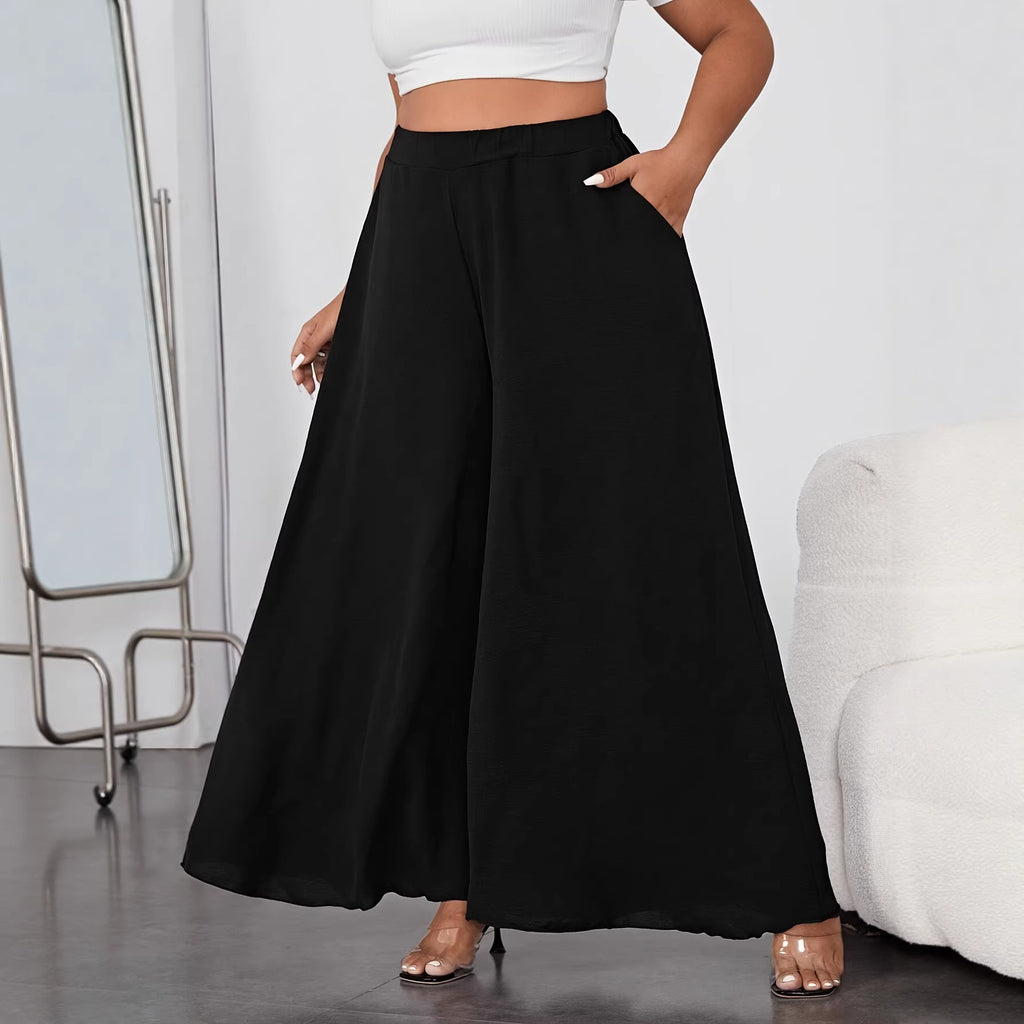 New Fashion Casual Loose Plus Size Women's Pants for Summer Long Trousers