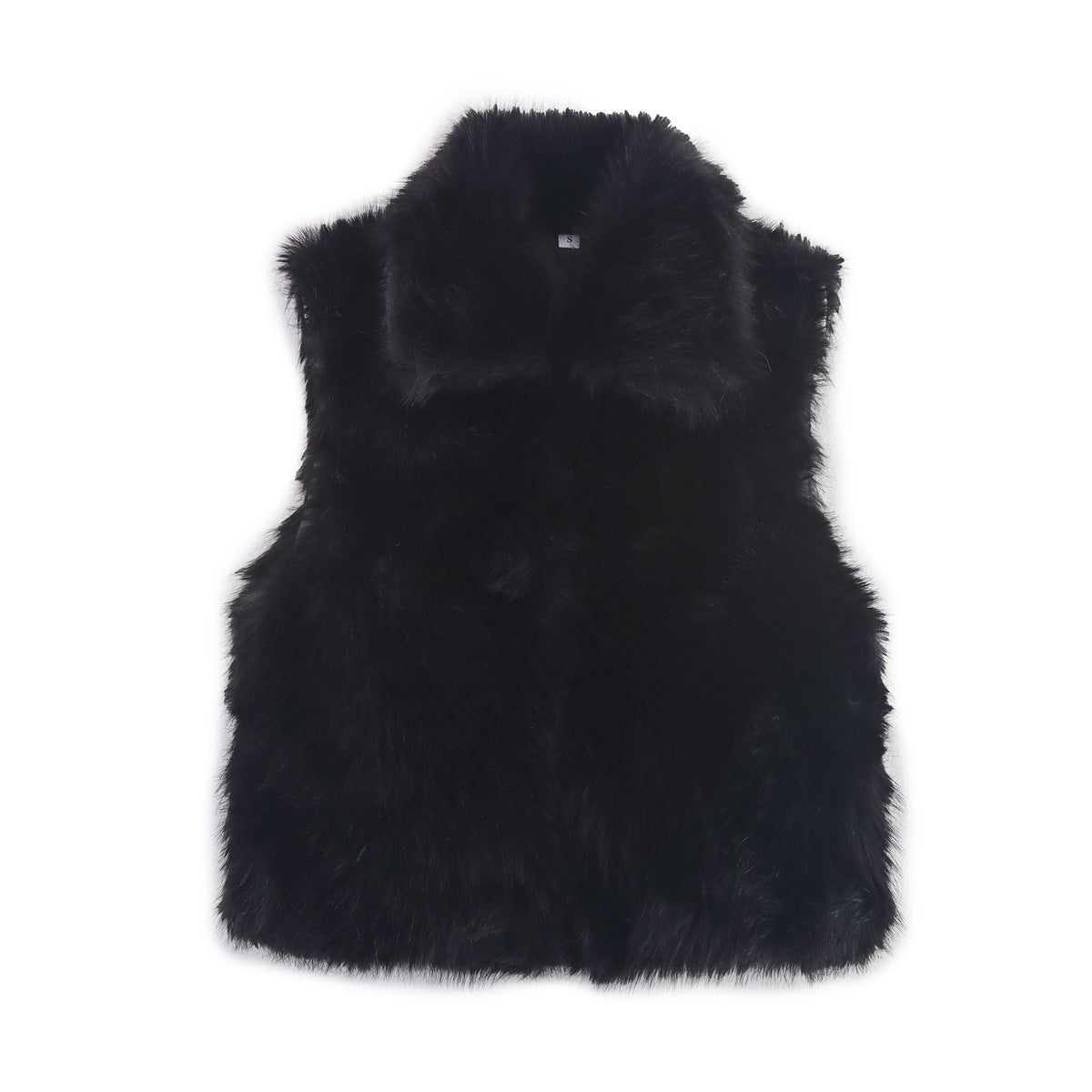 Artificial fur vest