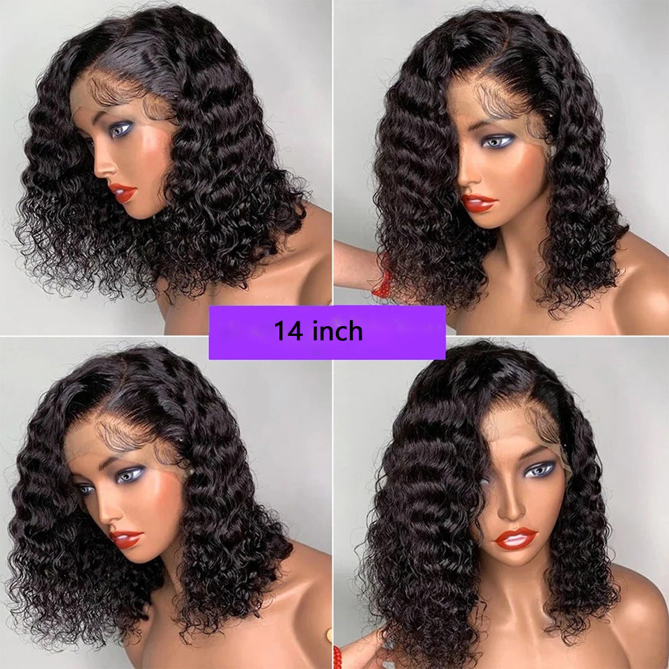 13x4 Lace Front Deep Curve Bob Wig