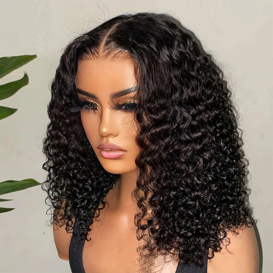 13x4 Lace Front Deep Curve Bob Wig