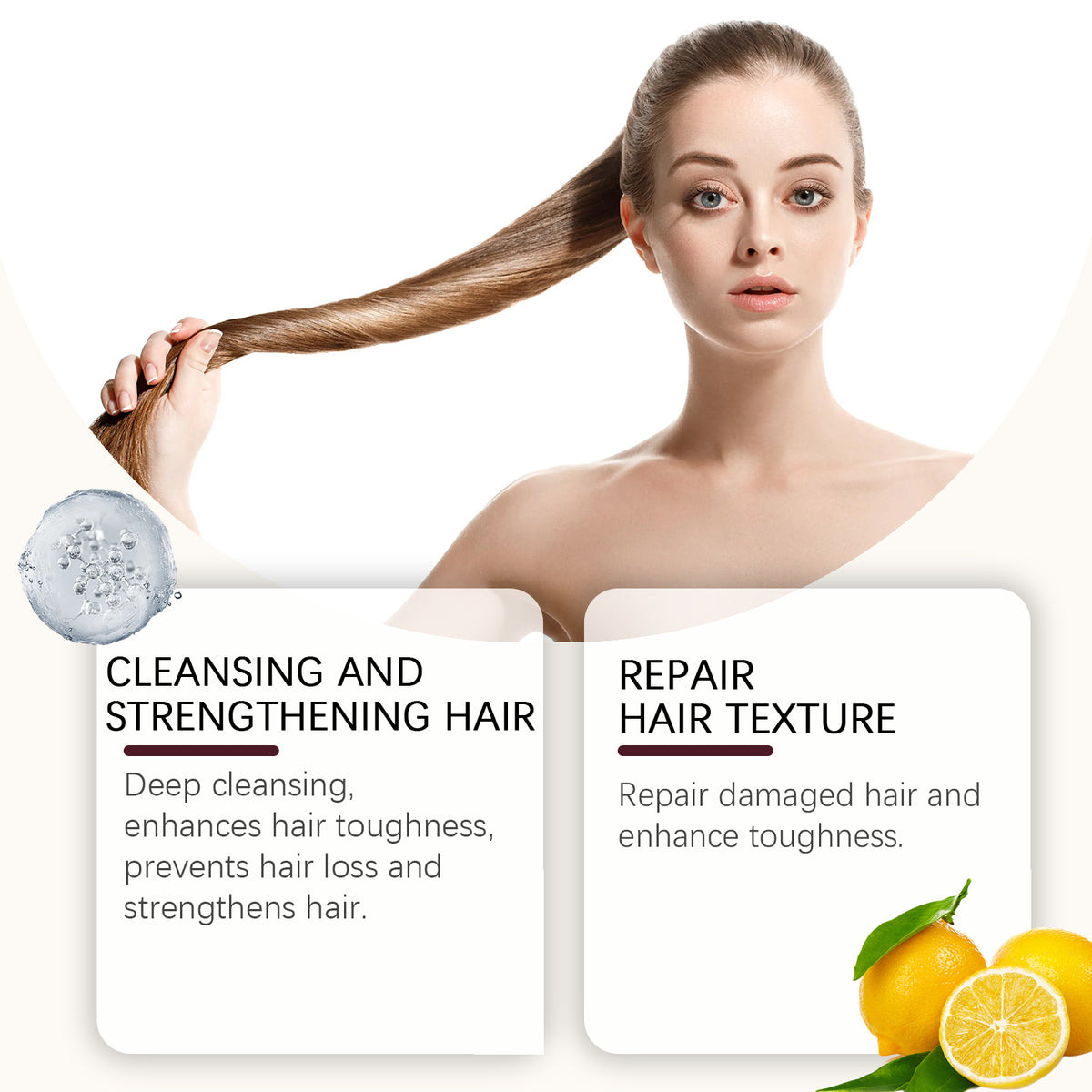 Thermal Protection Repair Shampoo Nourishes And Restores Dry And Irritated Hair Smooth And Glossy Oil Control Shampoo
