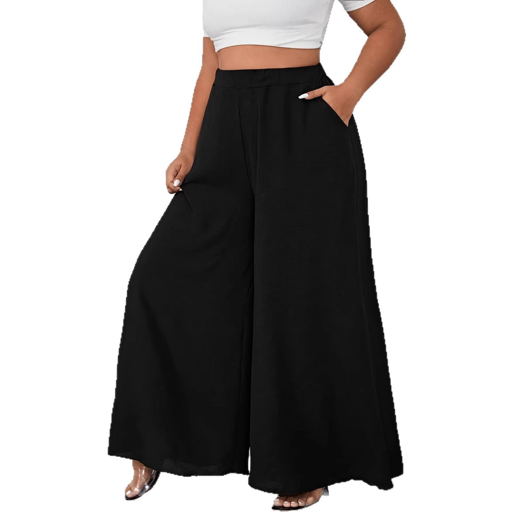 New Fashion Casual Loose Plus Size Women's Pants for Summer Long Trousers