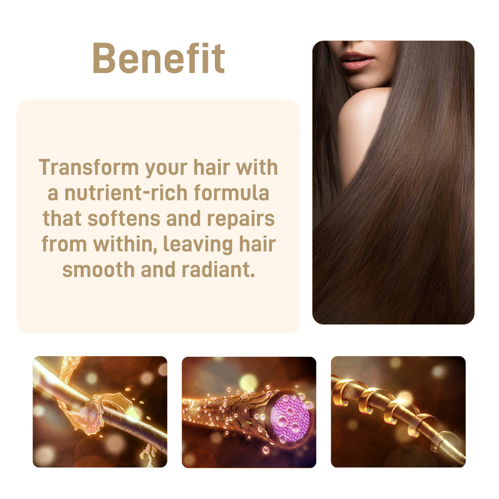 Deep Conditioner For Improving Dry Hair, Moisturizing And Smoothing Hair Conditioner