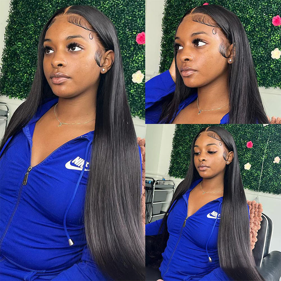 Glueless Wear & Go Straight Human Hair Wig