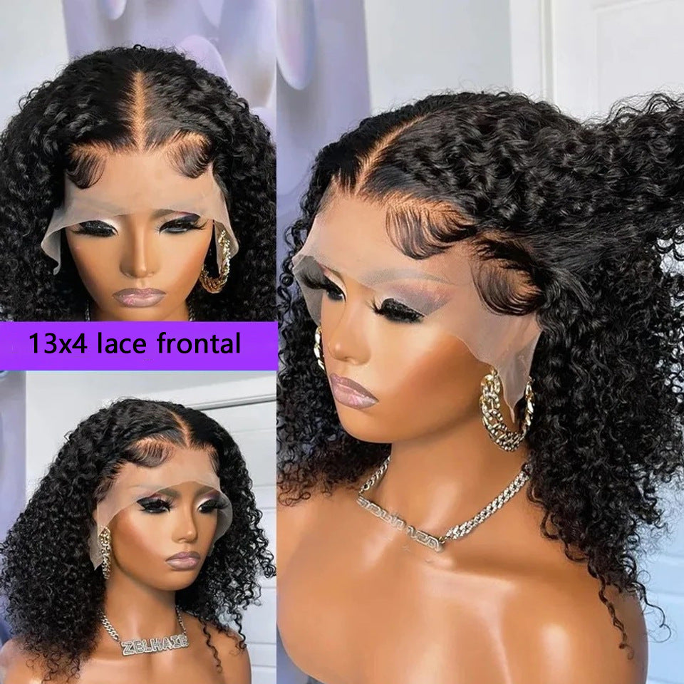 13x4 Lace Front Deep Curve Bob Wig