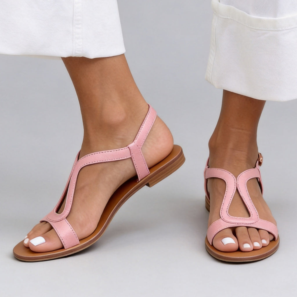Flat Toe-Strap Beach Sandals