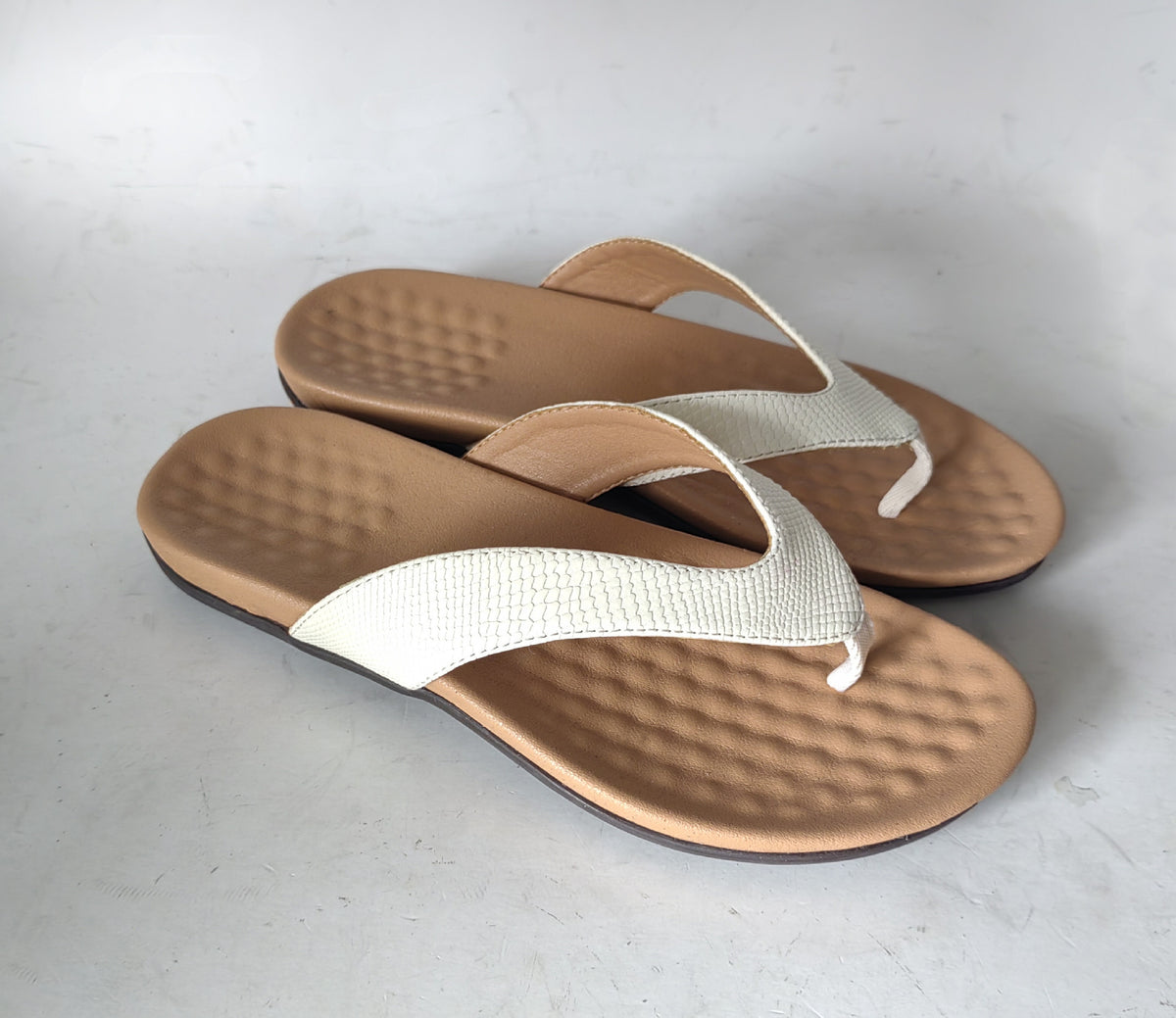 Herringbone Flat Sandals