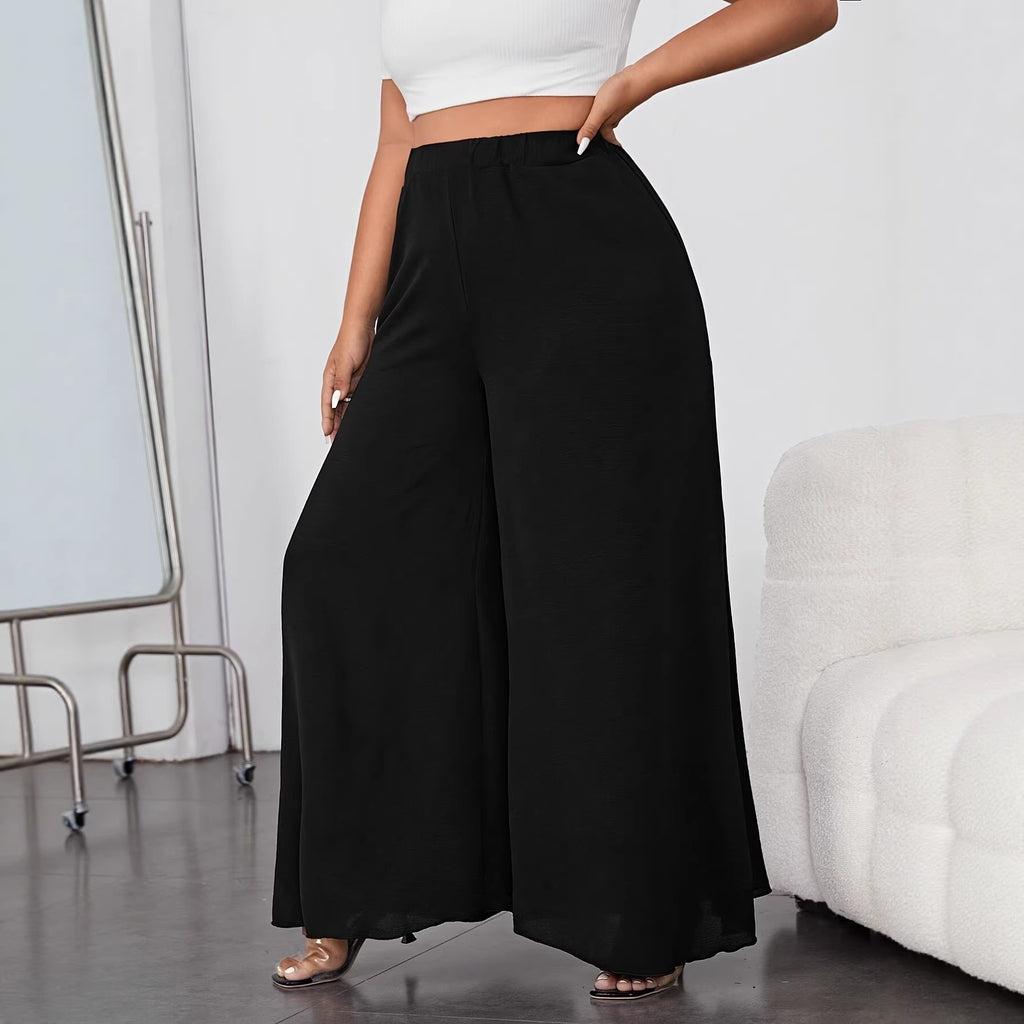 New Fashion Casual Loose Plus Size Women's Pants for Summer Long Trousers