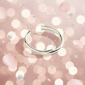 Stunning silver bangle